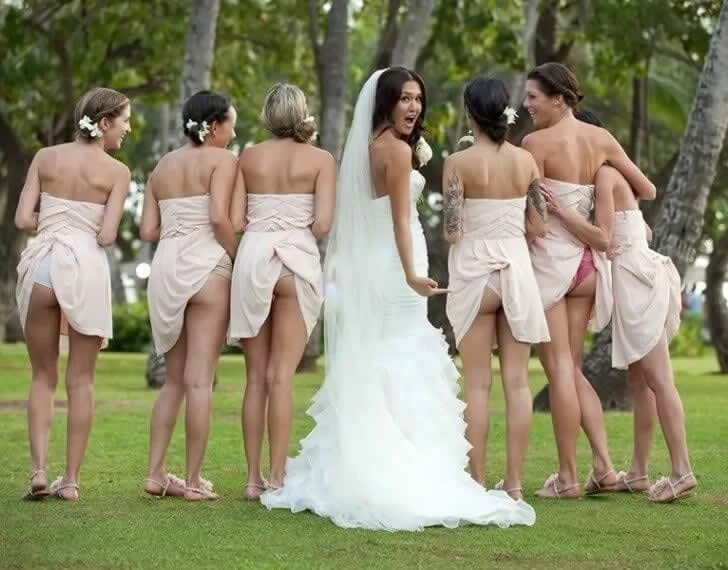 Des photos de mariage amusantes font que les gens se sentent désolés pour les mariés