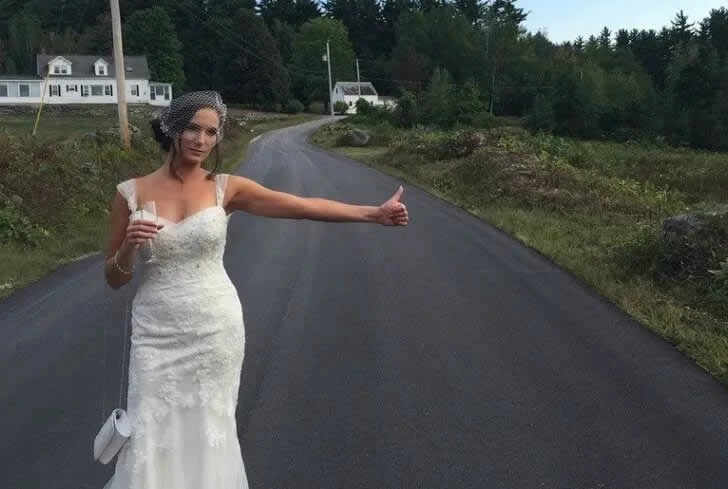 Des photos de mariage amusantes font que les gens se sentent désolés pour les mariés
