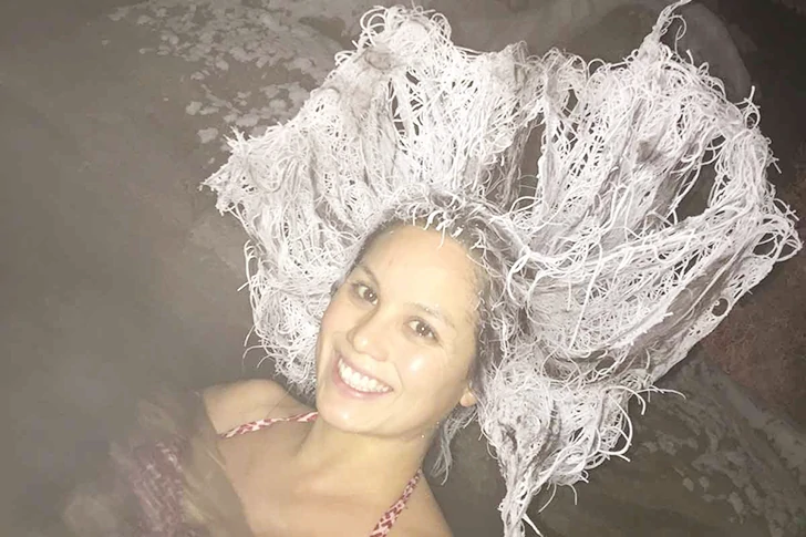 You'd never guess these photos were taken on the beach