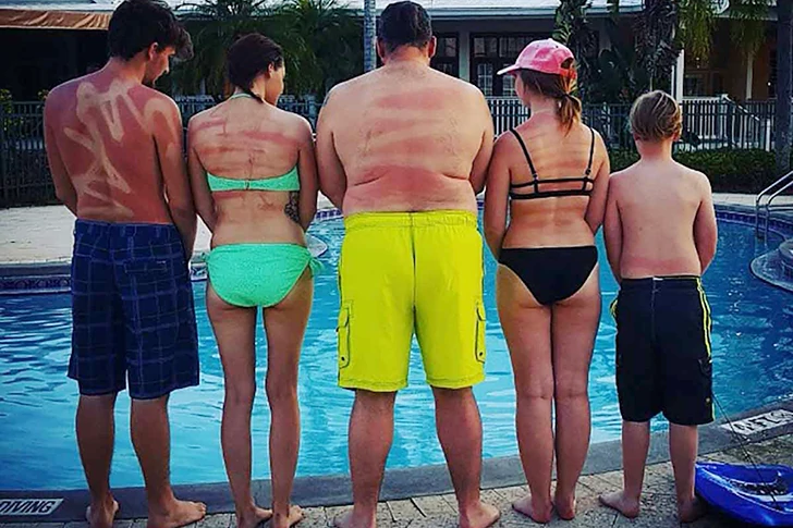 You'd never guess these photos were taken on the beach