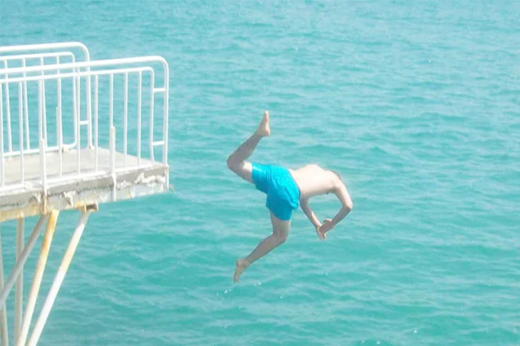 You'd never guess these photos were taken on the beach