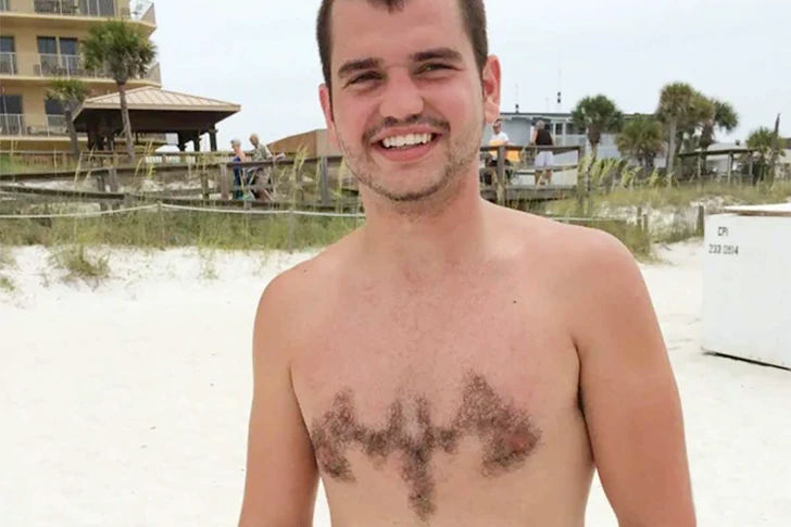 You'd never guess these photos were taken on the beach
