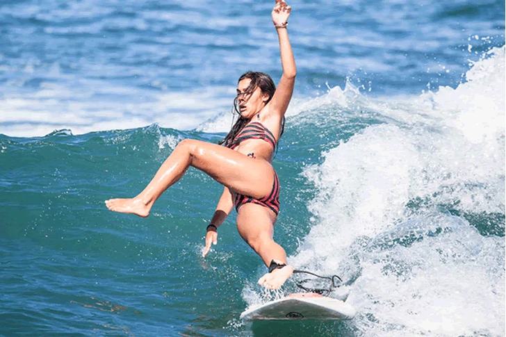 You'd never guess these photos were taken on the beach