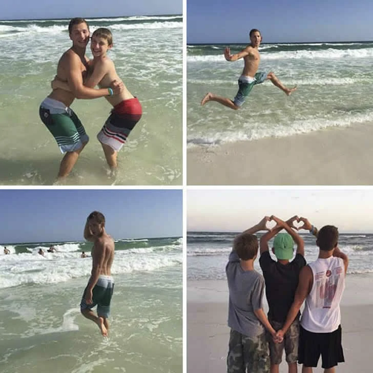 Tourists are enjoying their vacation leisurely on the beach.