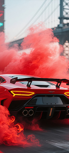 Flaming Red Cruise