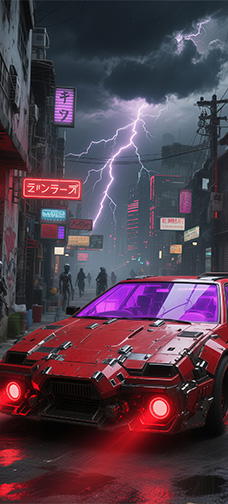 Ruby Red Racer