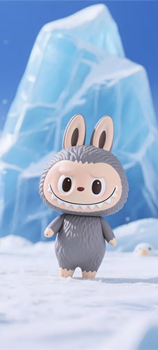 LABUBU’s Glacier Penguin Party