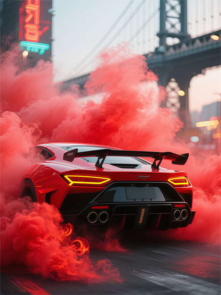 Flaming Red Cruise