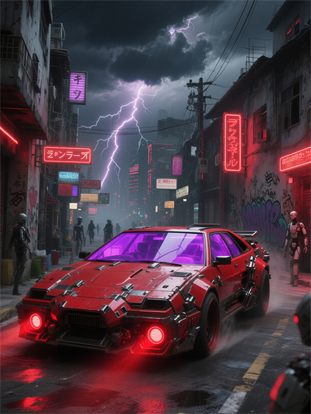 Ruby Red Racer