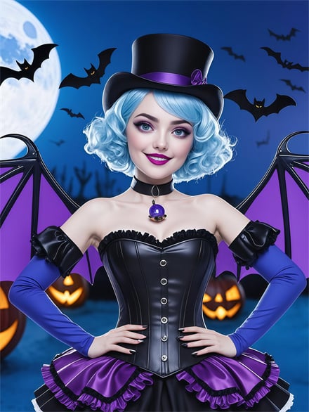 Halloween Bat Costume Girl