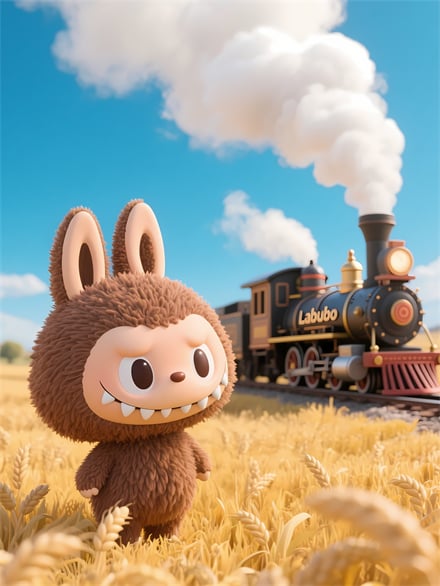 LABUBU’s Wheatfield Train Ride