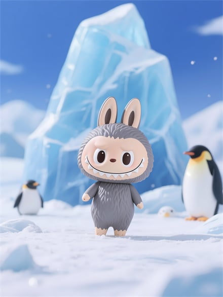 LABUBU’s Glacier Penguin Party