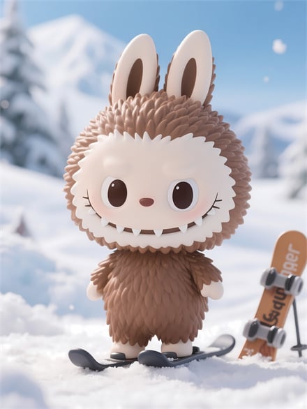 LABUBU’s Ski Slope Thrill