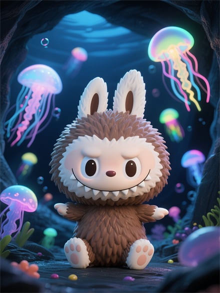 LABUBU’s Underwater Jellyfish Galaxy