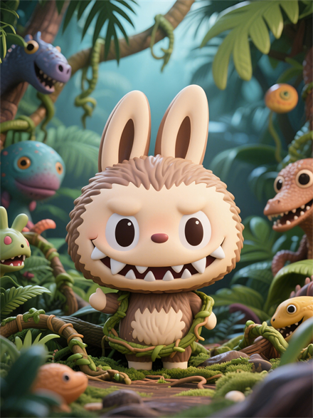 LABUBU’s Jungle Treasure Hunt