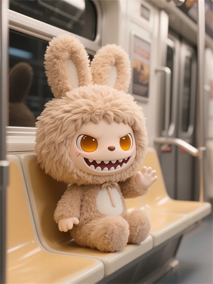 ZIMOMO in Subway Carriage