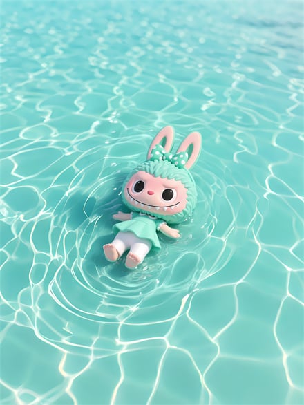 ZIMOMO Floating in Pool
