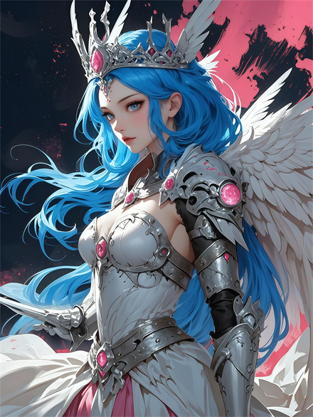 Woman In Armor Wallpaper